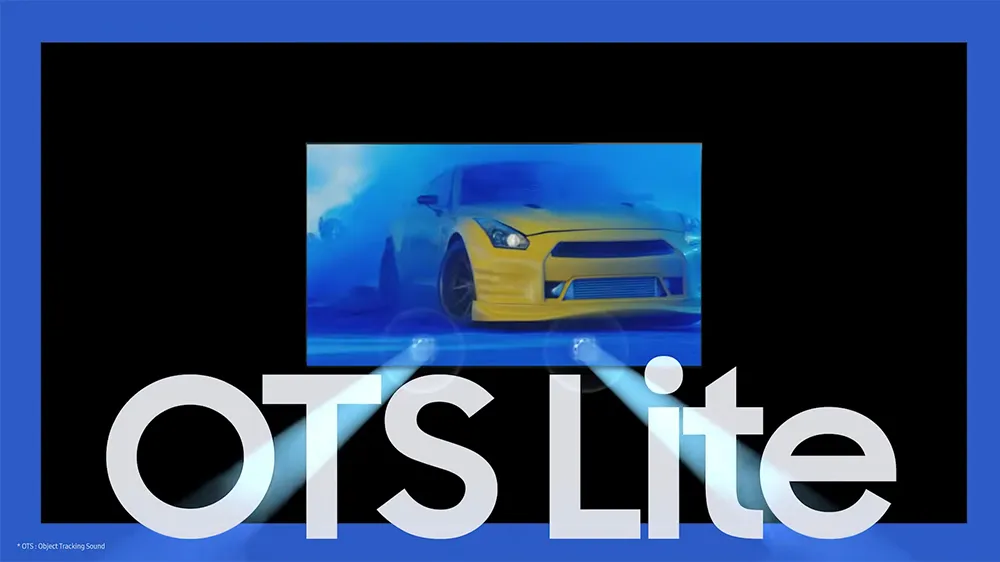 Object Tracking Sound Lite (OTS Lite) Tivi Samsung QLED 4K AI 75 Inch QA75Q6F