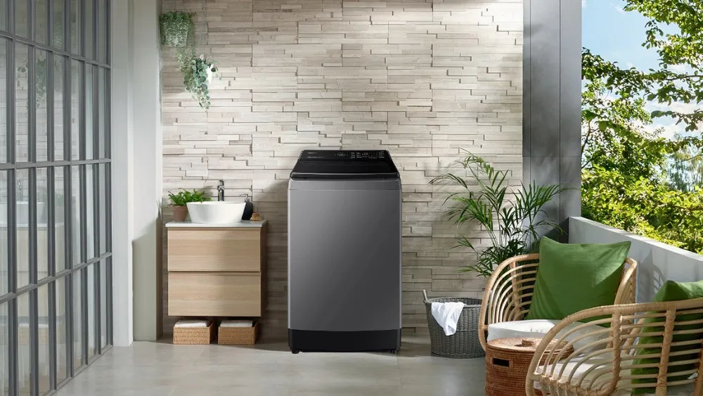 Thiết kế Máy Giặt Samsung Inverter 14 kg WA14CG5886BDSV