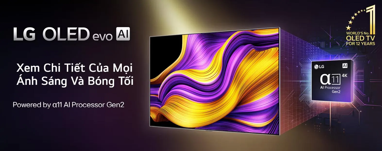 Smart Tivi OLED LG evo AI 4K 97 inch OLED97G5PSA