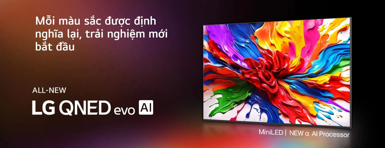 Smart Tivi LG QNED Evo AI Mini LED 4K 85 Inch 85QNED92ASA