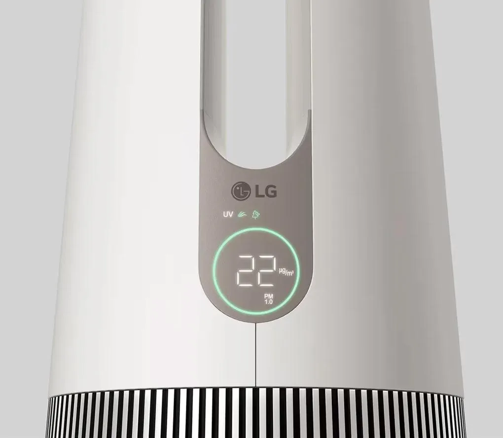 Cảm biến trên máy lọc không khí LG PuriCare Aero Tower Hit FS15GPBK0
