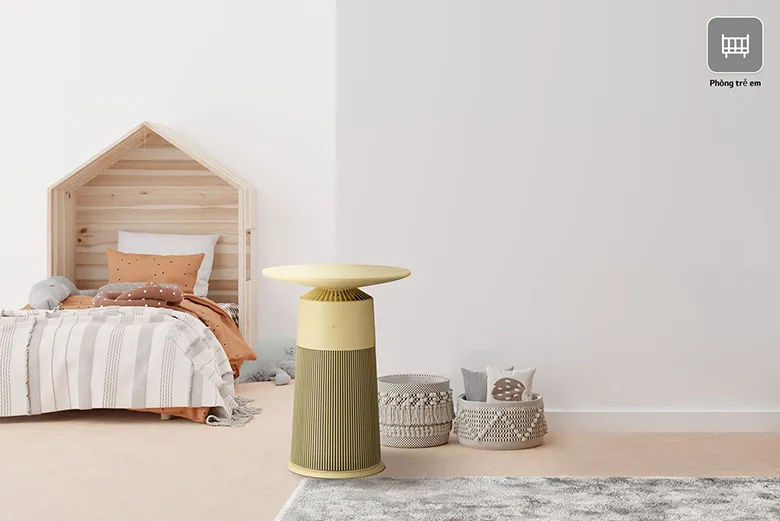 Máy lọc không khí LG PuriCare Aero Furniture AS20GPYU0 màng lọc HEPA
