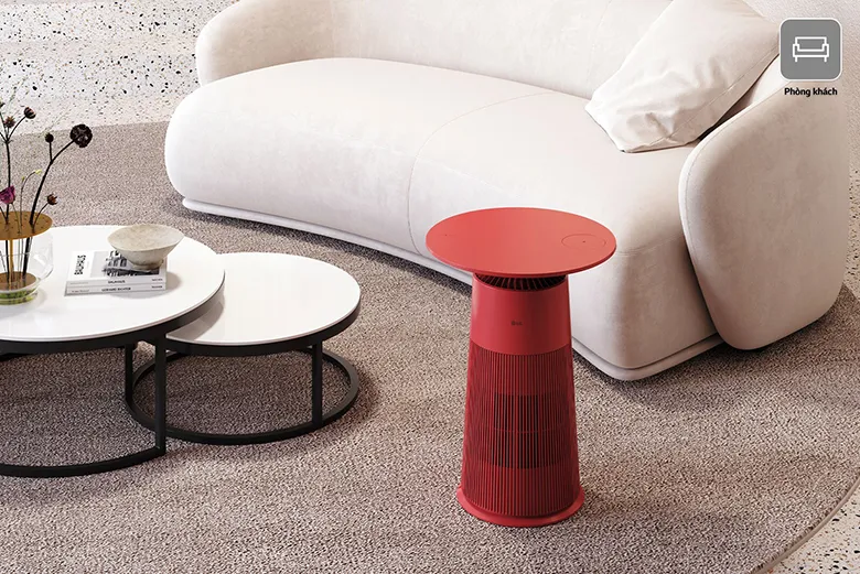 Máy lọc không khí LG PuriCare Aero Furniture AS20GPRU0 màng lọc HEPA