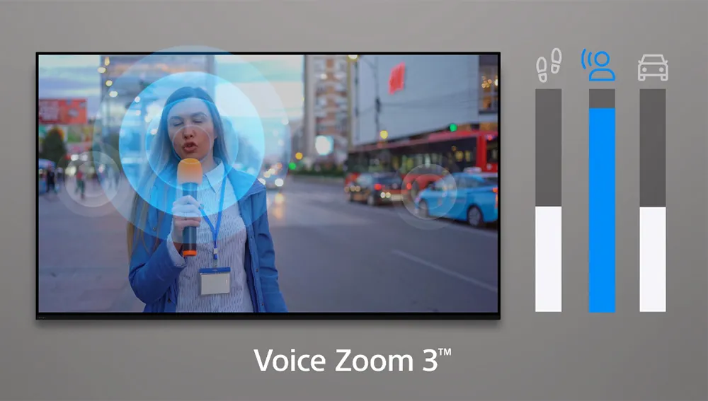 Sony Google TV OLED BRAVIA 8 II K-65XR80M2 Voice Zoom 3 tích hợp AI