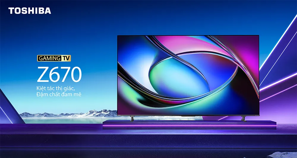 Smart Tivi Mini LED Toshiba AI 4K 85 Inch 85Z670RP