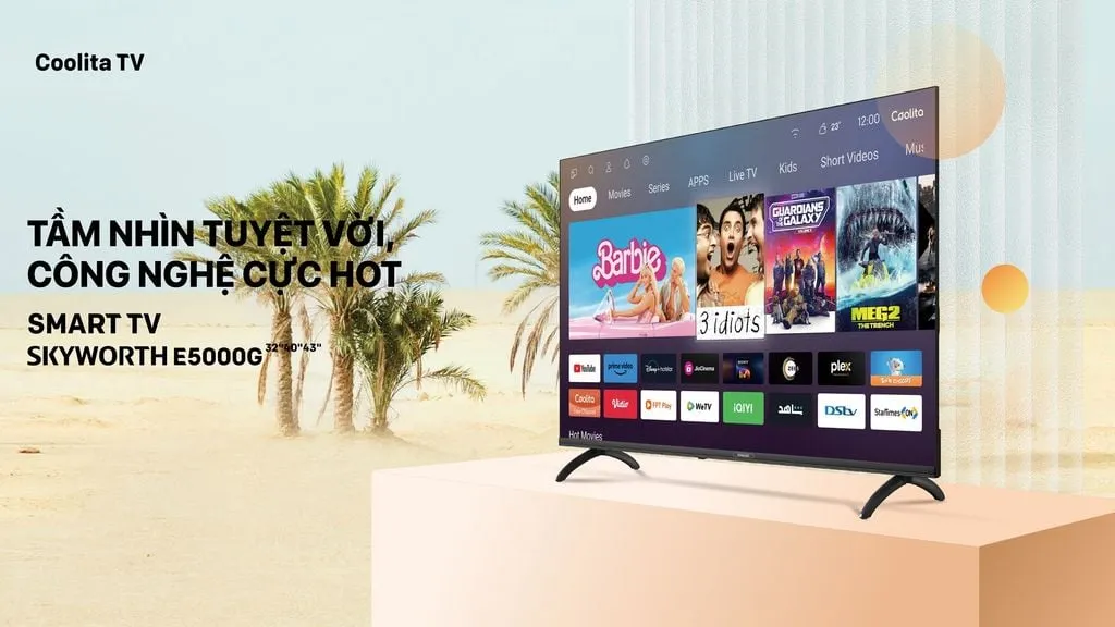 Smart Tivi Skyworth Full HD 43 Inch 43E5000G