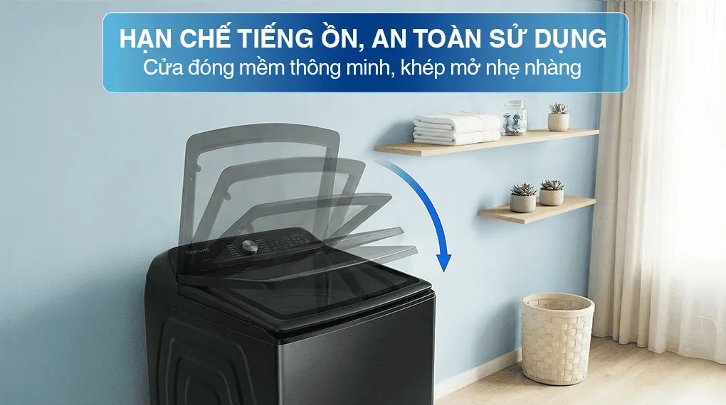 Máy giặt Samsung Inverter 23 kg WA23A8377GV/SV