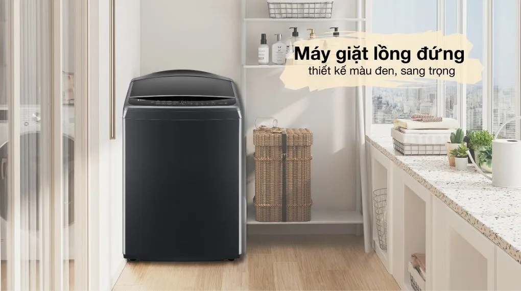 Máy giặt LG AI DD Inverter 17 kg TV2517SV7J - tổng quan thiết kế Máy giặt LG Inverter 17 kg TV2517SV7J