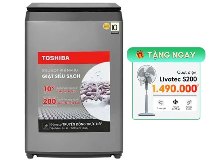 Máy giặt Toshiba Inverter 17 kg