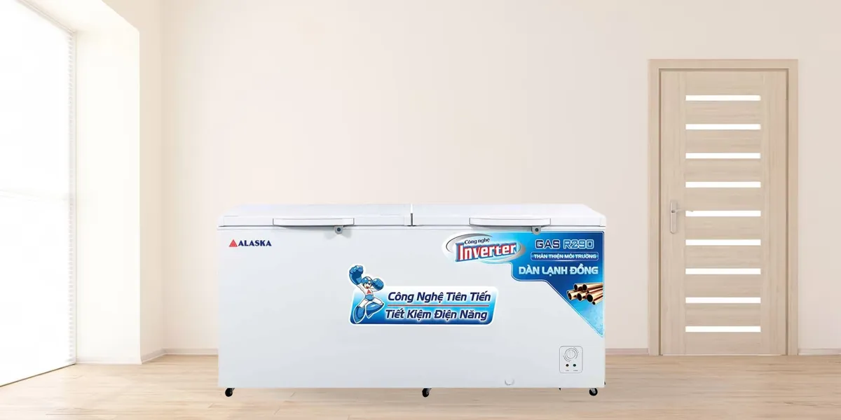 Tủ Đông Alaska Inverter 740 Lít HB-890CI