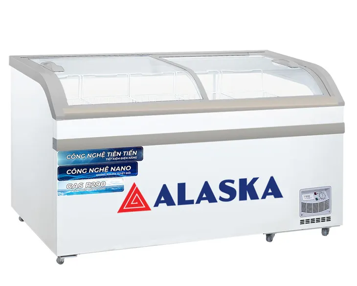Tủ Đông Kính Cong Alaska 500 Lít