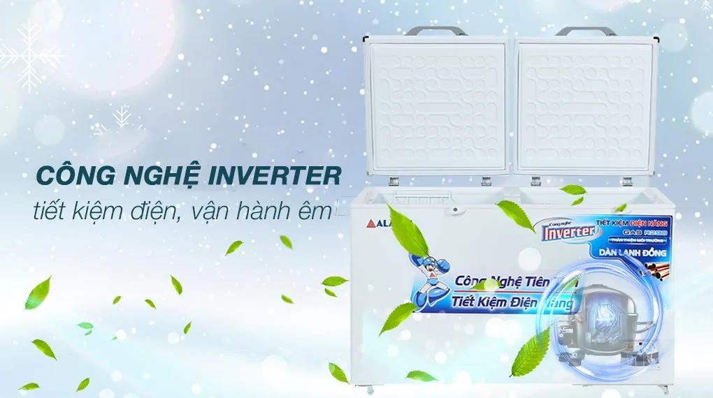 Tủ Đông Alaska Inverter 465 lít HB 550CI