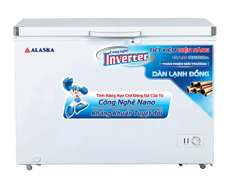 Tủ Đông Alaska Inverter 355 lít BD