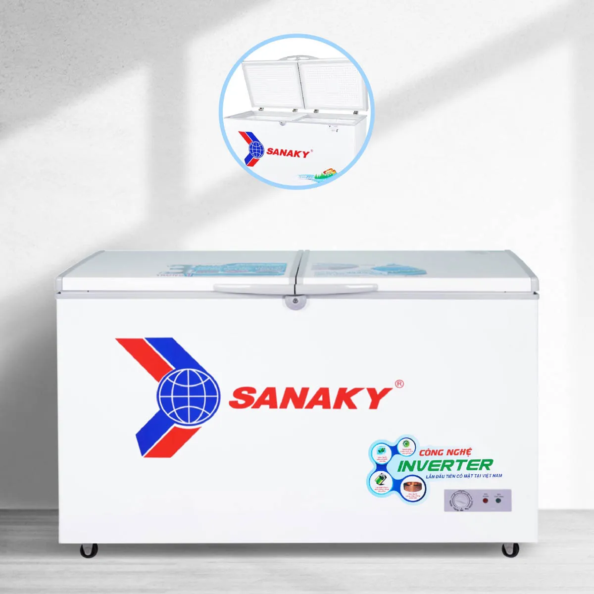 Tủ Đông Sanaky Inverter 305 Lít VH-4099A3