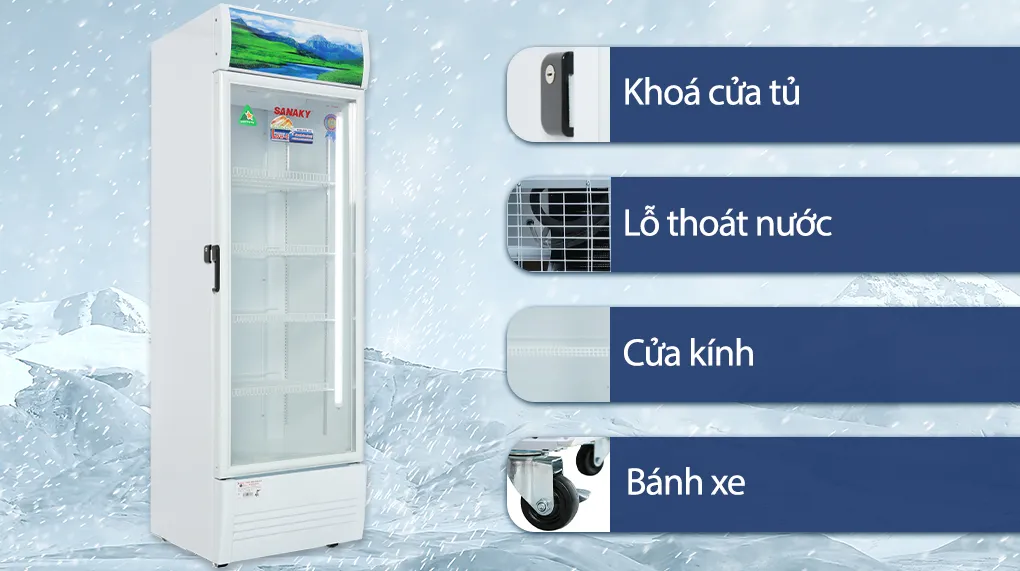 Tủ mát Sanaky 400 lít VH-4089K Tủ mát Sanaky 400 lít VH-4089K