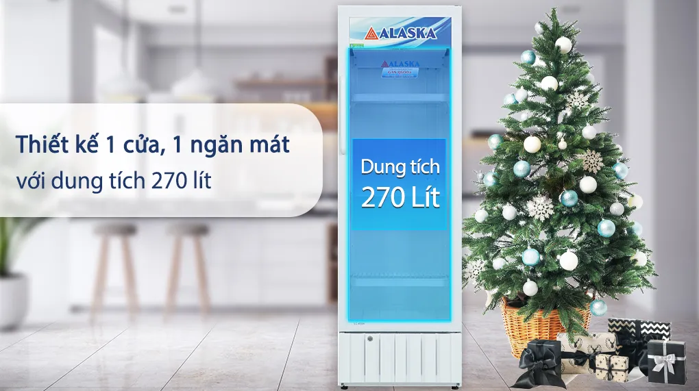 Tủ mát Alaska 270 lít LC 455H Tủ mát Alaska 270 lít LC 455H
