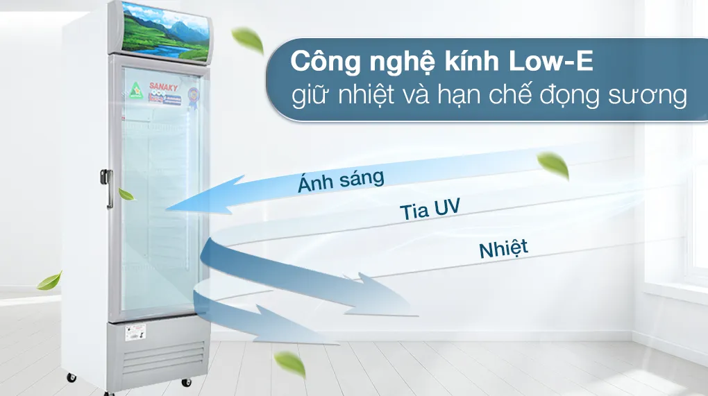 Tủ mát Sanaky 210 lít TM.VH258KL - Tổng quan thiết kế Tủ mát Sanaky 210 lít TM.VH258KL - Tổng quan thiết kế