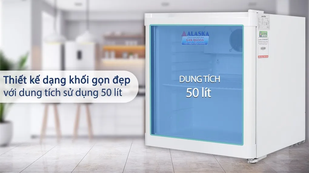 Tủ mát Alaska 50 lít LC 50 Trắng - Tổng quan thiết kế Tủ mát Alaska 50 lít LC 50 Trắng - Tổng quan thiết kế