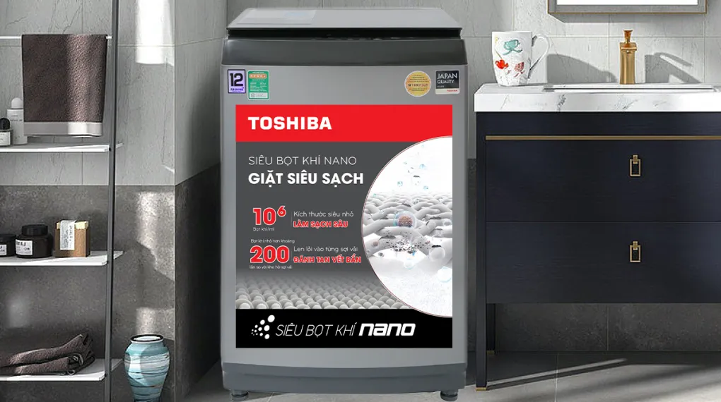 Máy giặt Toshiba 12 kg AW-DUK1300KV(SG) Máy giặt Toshiba Inverter 12 kg AW-DUK1300KV(SG)