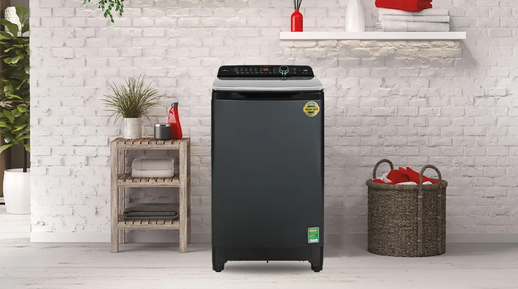Máy giặt Aqua Inverter 12 kg AQW-DR120HT(BK)