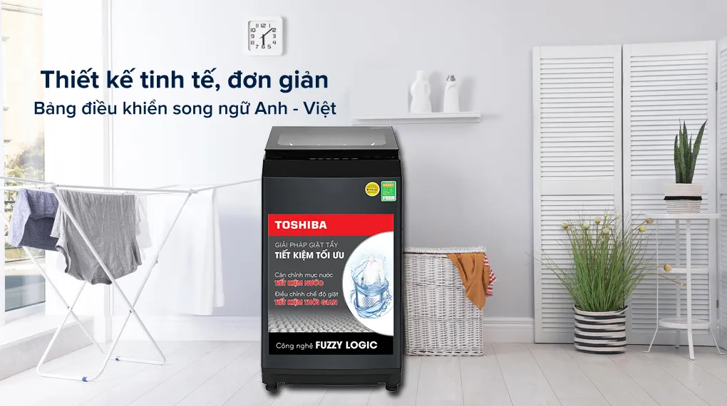 Máy giặt Toshiba 8 kg AW-M905BV(MK) - Tổng quan thiết kế