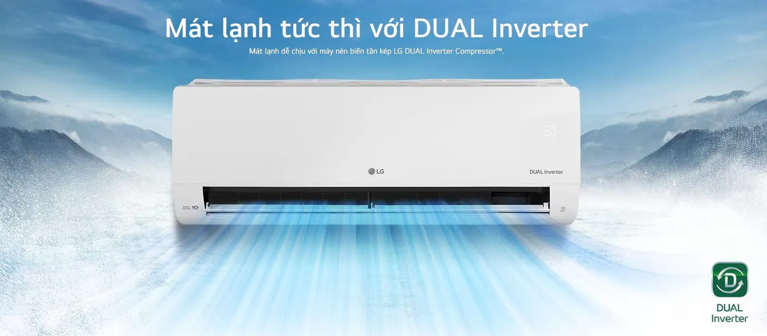Máy lạnh LG Inverter 2.5 HP IEC24G1