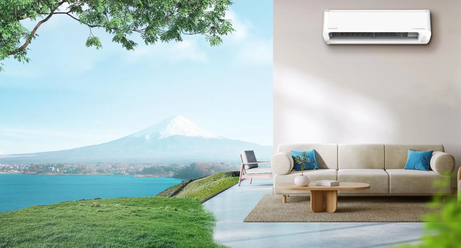 Máy lạnh Sharp Inverter 2 HP AH-X18DEW