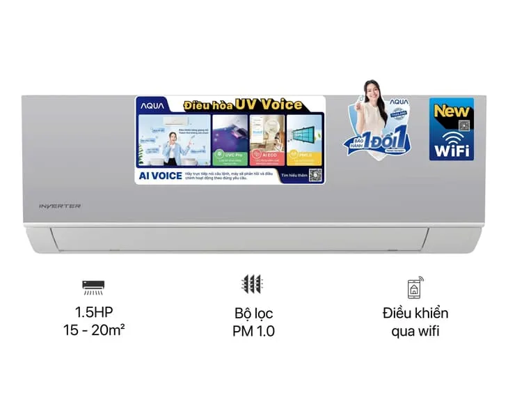 Máy Lạnh Aqua Inverter 