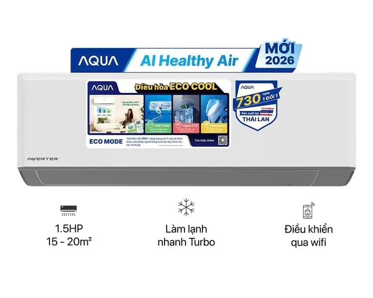 Máy lạnh Aqua Inverter 
